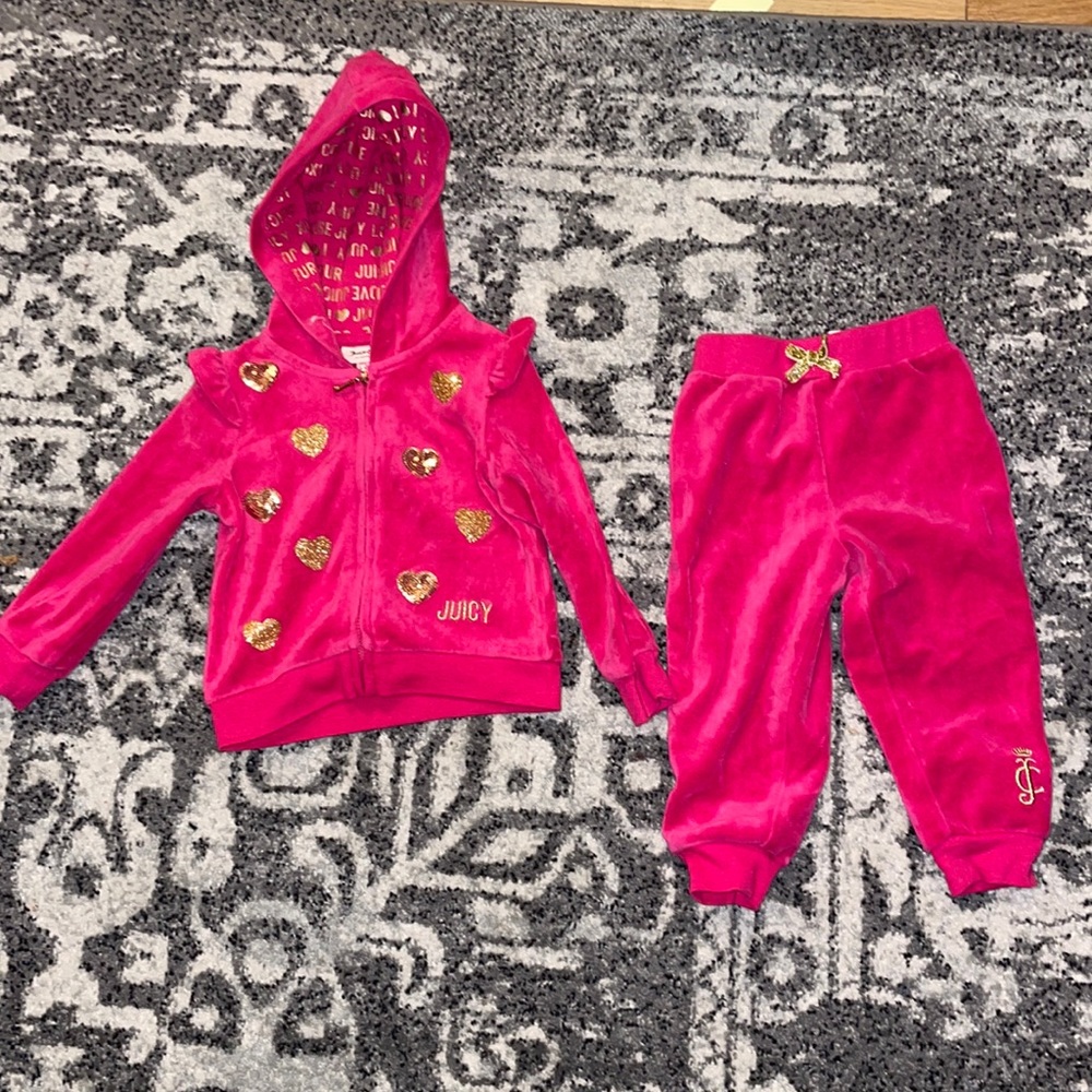 Juicy Couture Toddler Girl Jumpsuit size 18 months